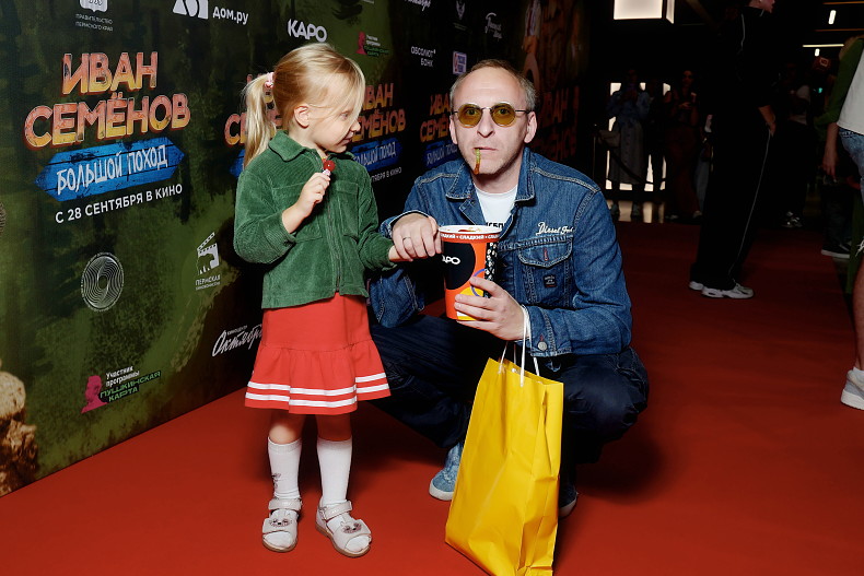 Гавриил Гордеев с дочерью