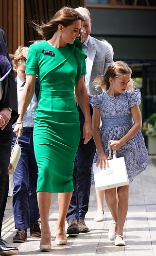 Кейт Миддлтон и принцесса Шарлотта