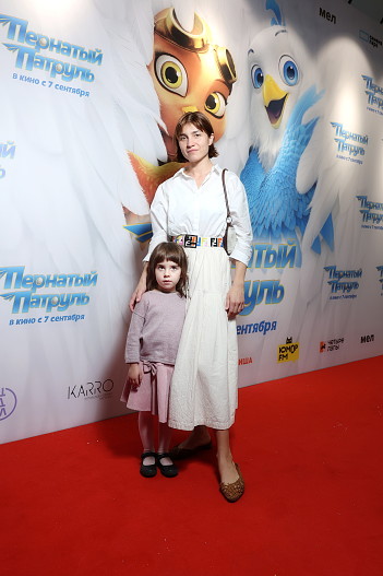 Алина Насибуллина с дочерью