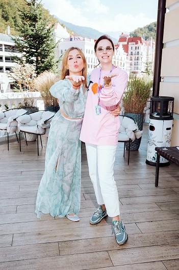 Светлана Бондарчук и Ирина Зарькова