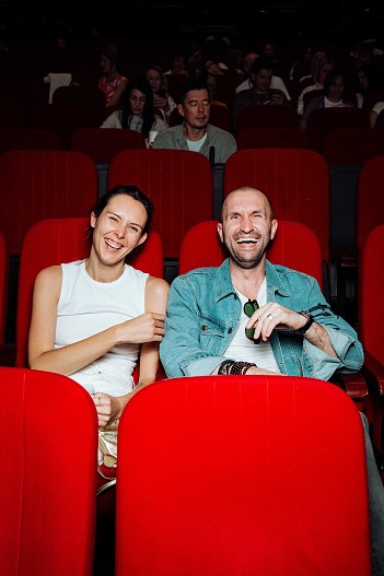 Иван Добронравов с супругой Анной