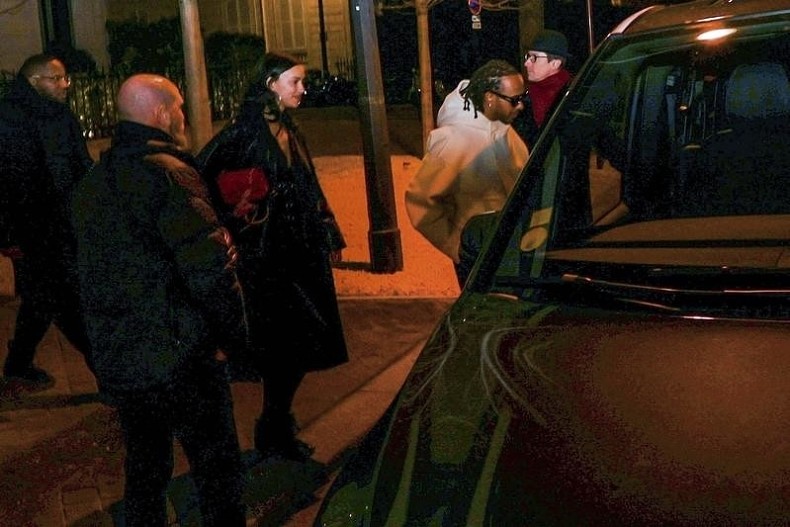 Ирина Шейк и&nbsp;Льюис Хэмилтон