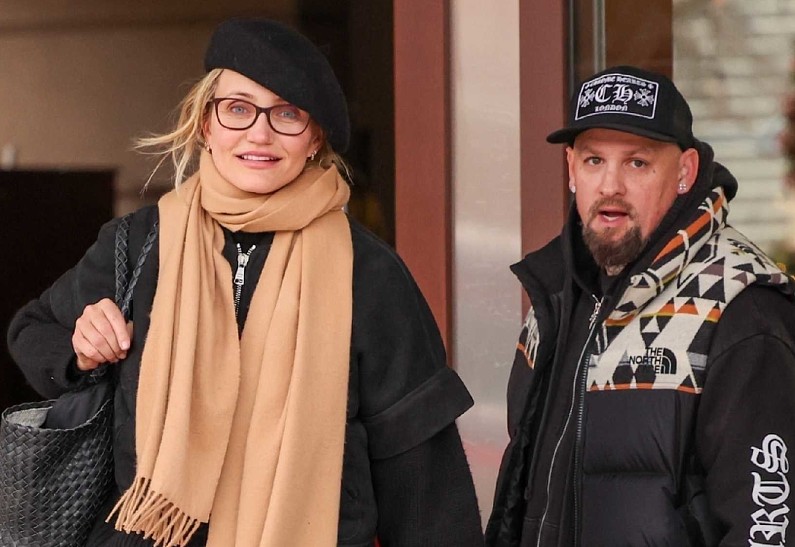 Кэмерон Диас и Бенджи Мэдден отметили 9 лет совместной жизни