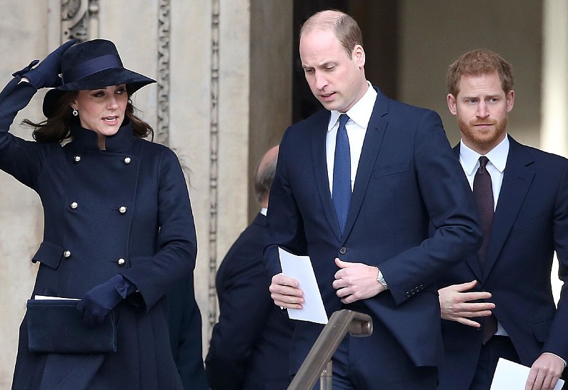 Кейт Миддлтон отказывается от роли миротворца в отношениях принцев Уильяма и Гарри