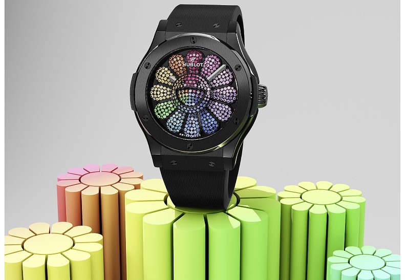 Hublot и Такаси Мураками представляют уникальную новинку Classic Fusion Takashi Murakami Black Ceramic