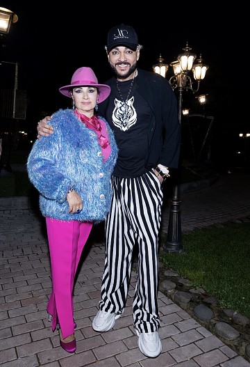 Ирина Винер и Филипп Киркоров