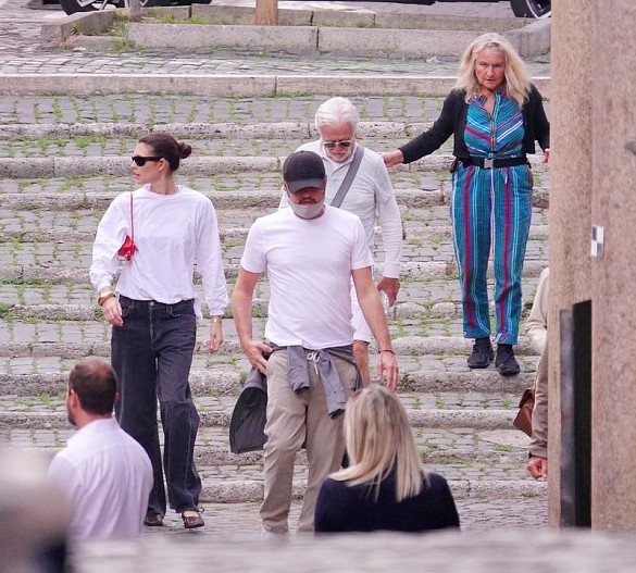 Виттория Черетти, Леонардо ДиКаприо, Дэвид Уорд,&nbsp;Ирмелин Инденбиркен