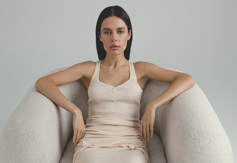 Ксения Шипилова в fashion-проекте RUBAN