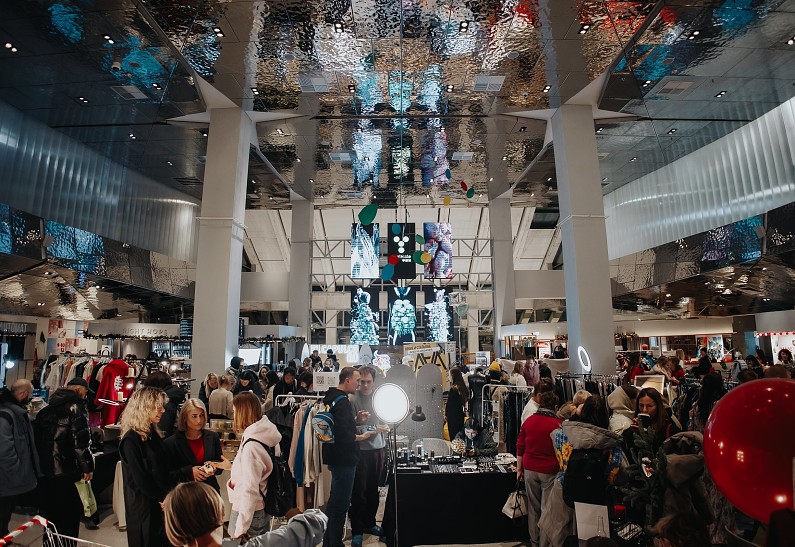 В «Цветном» пройдет новогодний маркет выходного дня