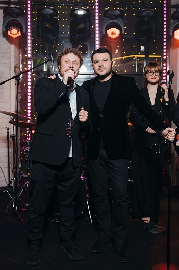 Валерий Лизунов и Эмин Агаларов