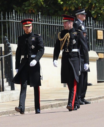 Принц Гарри и принц Уильям