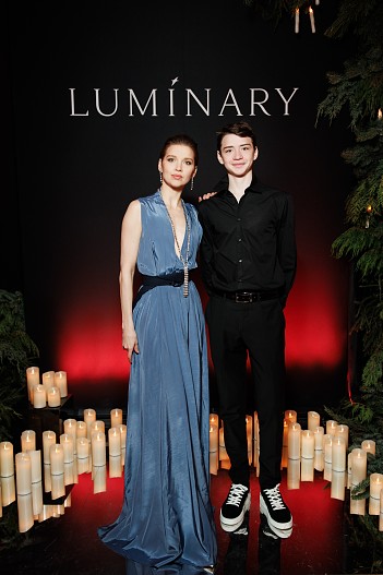 Наталья Сомова с сыном Артемием