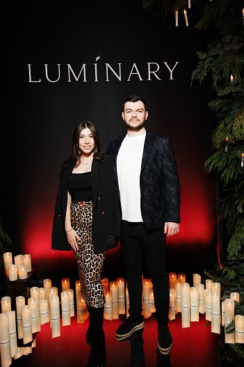 Сара Мегре с супругом