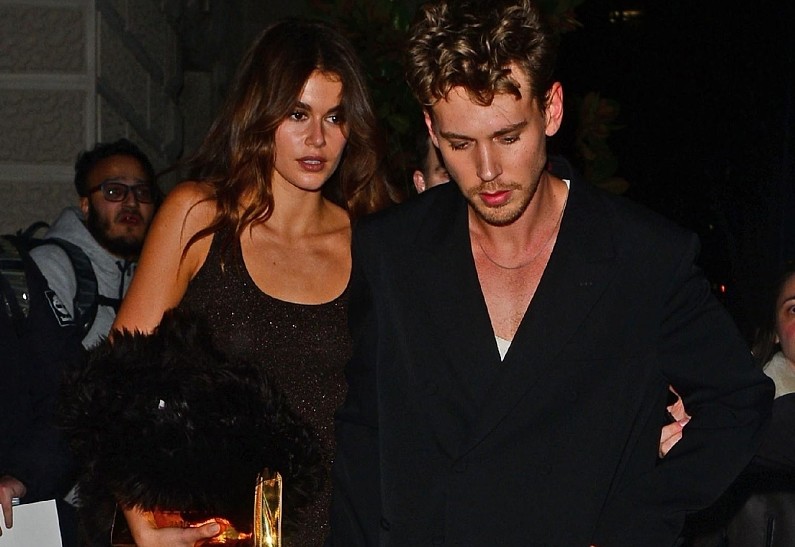 Кайя Гербер и Остин Батлер появились на вечеринке в Лондоне.