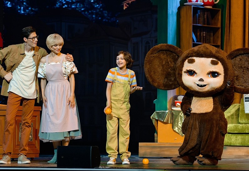 Шоу-мюзикл «Чебурашка» пройдет в концертном зале «Москва» в Острове мечты