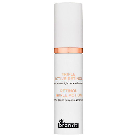 Мягкий ночной восстанавливающий крем Dr. Brandt Triple Active Retinol Gentle Overnight Renewal Cream