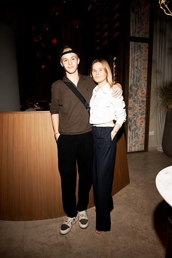 Леон Кемстач с мамой