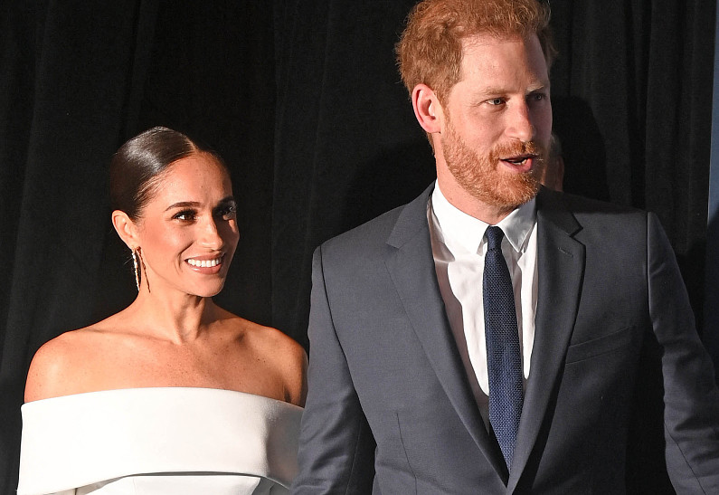 Меган Маркл и принц Гарри посетили открытие выставки в Лос-Анджелесе