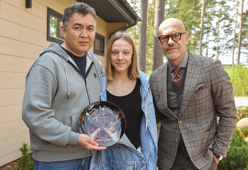 Фёдор Бондарчук и Алёна Михайлова на съемках нового психологического триллера Okko «Калимба». Фото!