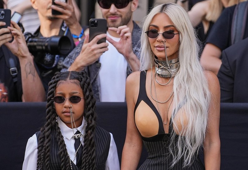 Ким Кардашьян провозгласила свою 10-летнюю дочь Норт Уэст «стилистом года»