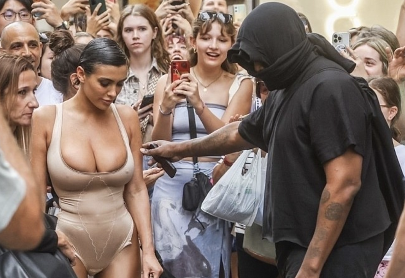 Канье Уэст ударил навязчивого поклонника Бьянки Цензори. Подробности!