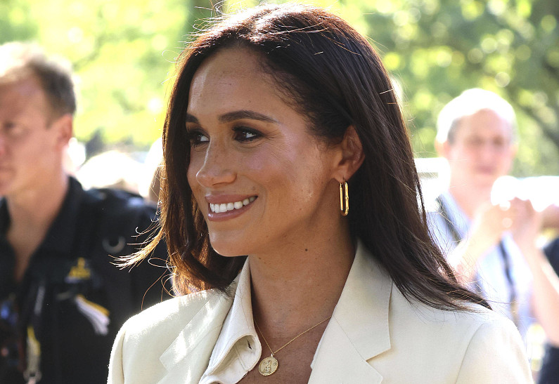 Меган Маркл посетила детскую больницу в Лос-Анджелесе. Фото!