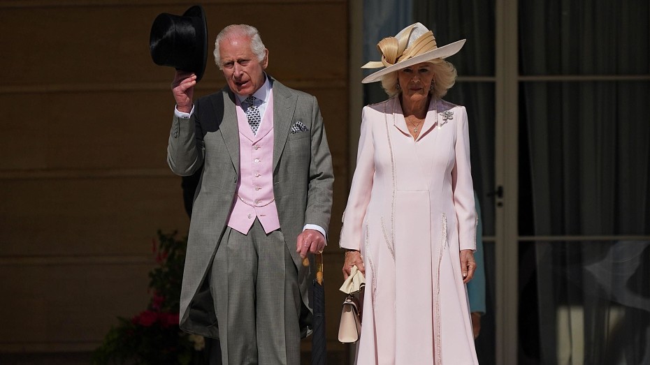 Карл III и королева Камилла провели вечеринку в саду Букингемского дворца
