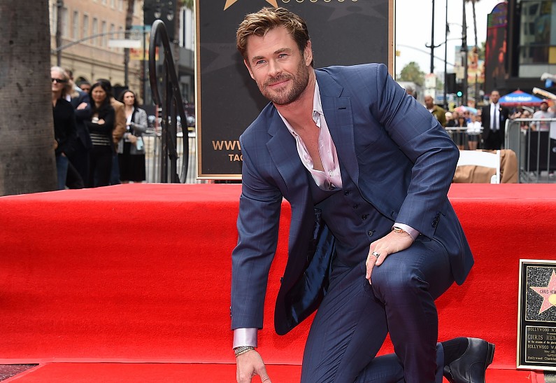 Крис Хемсворт получил звезду на Голивудской Аллее славы