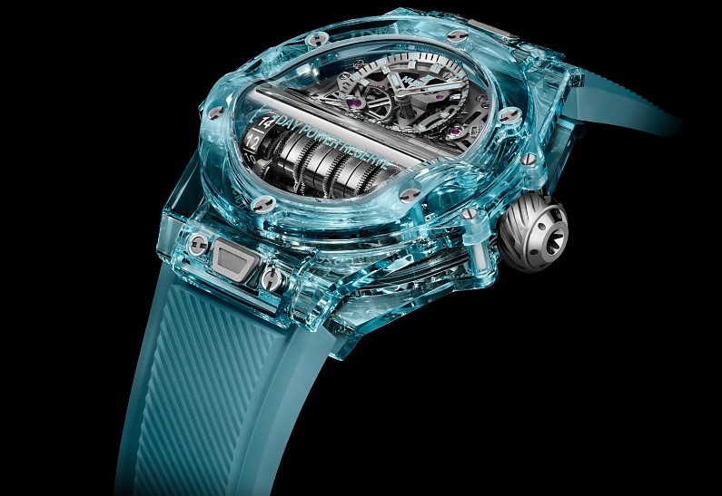 Big Bang MP-11 Water Blue Sapphire: компания Hublot представляет новую версию часов из сапфира
