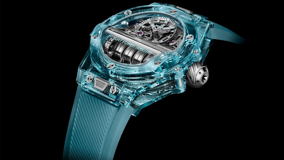 Big Bang MP-11 Water Blue Sapphire: компания Hublot представляет новую версию часов из сапфира