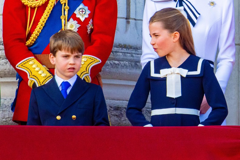 Принц Луи и принцесса Шарлотта