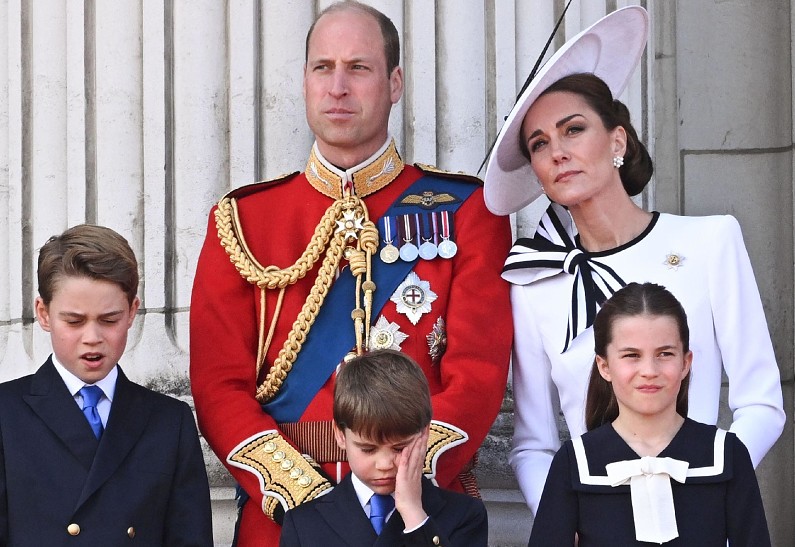 Кейт Миддлтон поделилась новой фотографией принца Уильяма с детьми