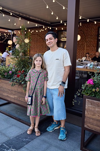 Алексей Боков с дочерью Ангелиной