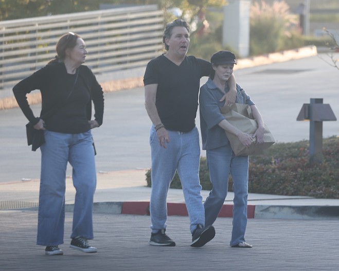 Шеннен Доэрти с друзьями