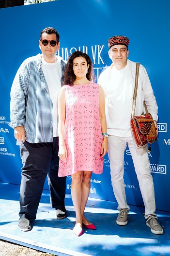 Ян Яновский, Оксана Разумова и Гор Нахапетян