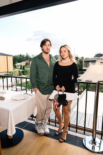 Евгения Худякова с супругом