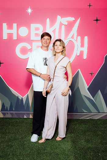 Иван Баранов с супругой