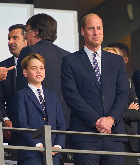 Принц Джордж и принц Уильям