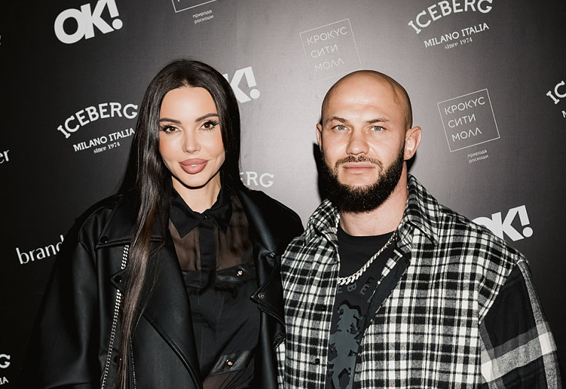 Джиган, Оксана Самойлова и другие на открытии бутика ICEBERG в Крокус Сити Молле