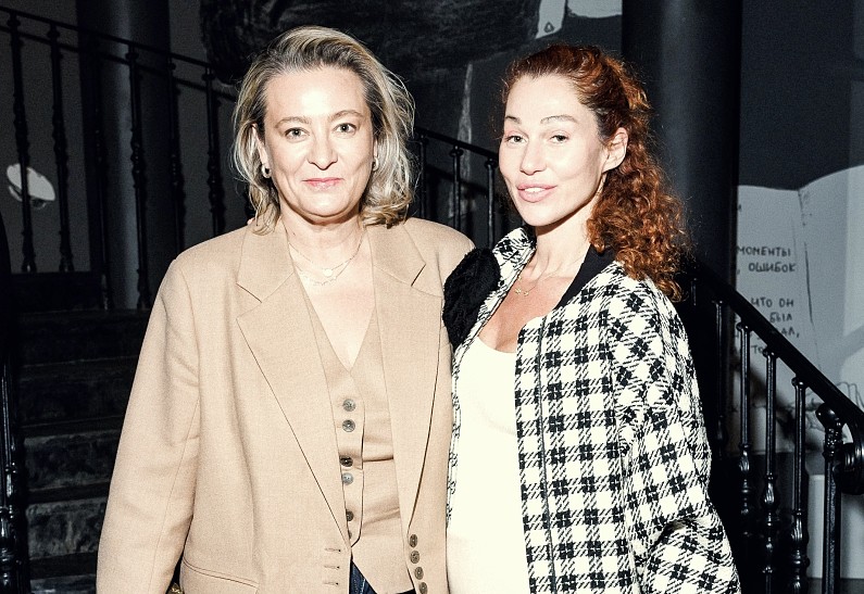 Анастасия Винокур, Евгения Линович, Маша Фёдорова и другие гости спектакля «Марионетка. Физика отношений» в Театре Ермоловой