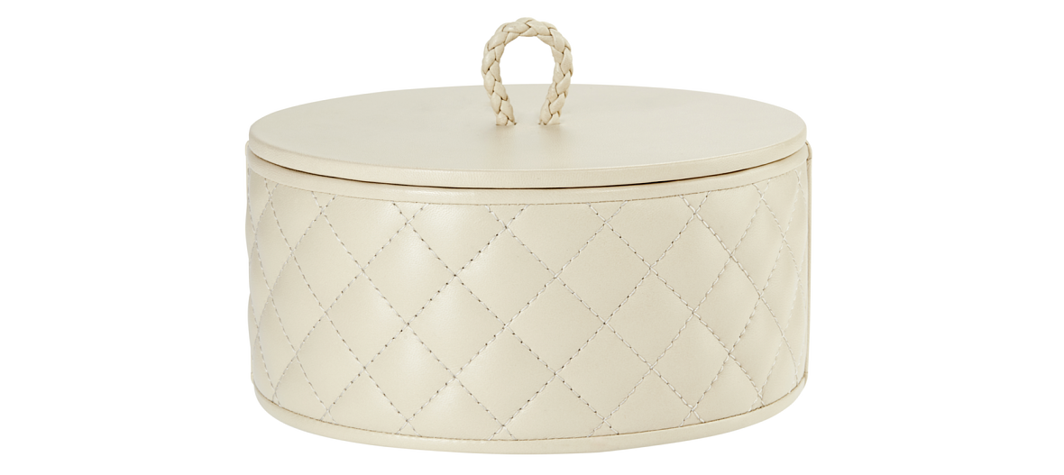 Шкатулка с кожаной крышкой JANA, Riviere