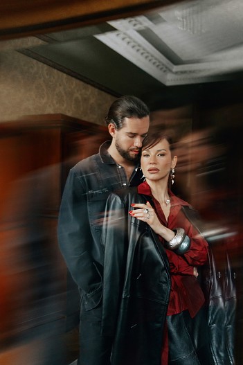 Олег Ледвич и Ида Галич