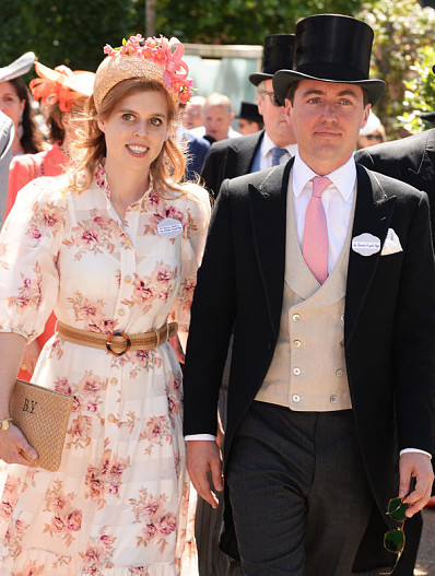 Принцесса Беатрис и Эдоардо Мапелли-Моцци