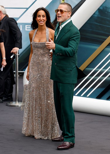 Инес де Рамон и Брэд Питт