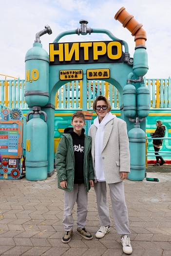 Ирина Белоусова с сыном