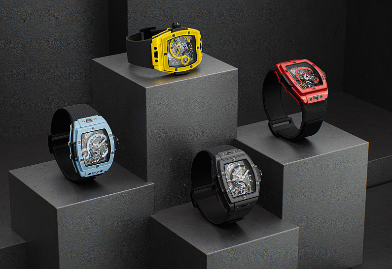Hublot представляет цветную керамику для корпуса модели Spirit of Big Bang Tourbillon 5-Day Power Reserve