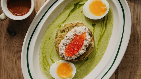 Утро по-французски в ресторане Pomme Verte