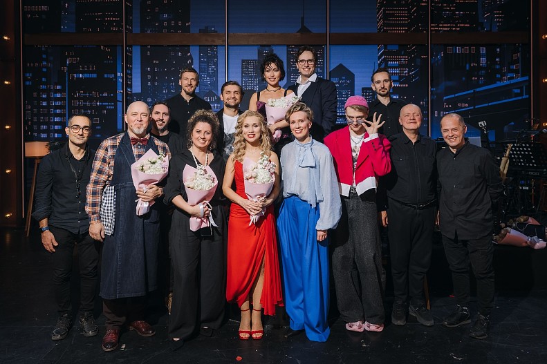 Артисты пресс-показа мюзикла&nbsp;«Первое свидание»