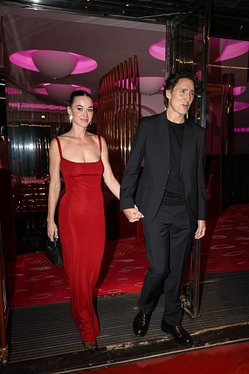 Кэти Перри и Джастин Трюдо