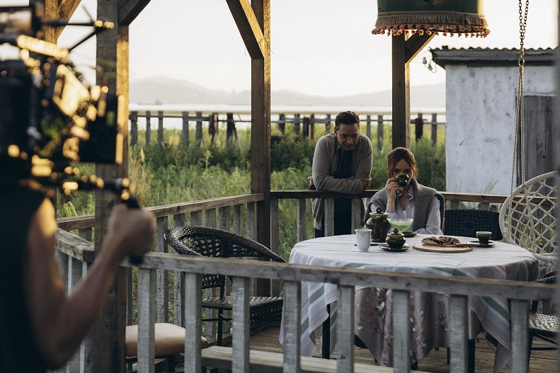 Кадр со съемок «Обнальщика» в районе горы Сестра